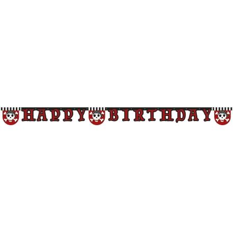 "Happy Birthday" banner (pkt 1)