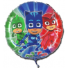 Fooliumist PJ MASKS ümmargune õhupall 60"/24cm